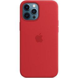Чохол-накладка (силіконовий) Apple iPhone 12 Pro Max Silicone Case with MagSafe (PRODUCT)RED (MHLF3)