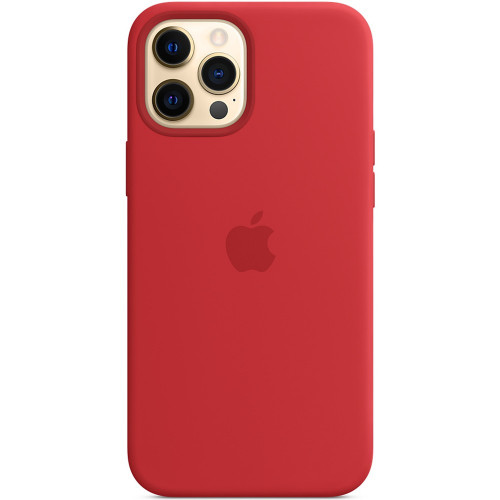 Чохол-накладка (силіконовий) Apple iPhone 12 Pro Max Silicone Case with MagSafe (PRODUCT)RED (MHLF3)