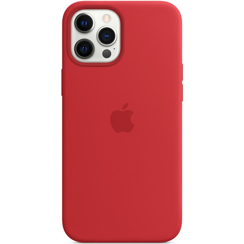Чохол-накладка (силіконовий) Apple iPhone 12 Pro Max Silicone Case with MagSafe (PRODUCT)RED (MHLF3)