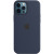 Чохол-накладка (силіконовий) Apple iPhone 12 Pro Max Silicone Case with MagSafe Deep Navy (MHLD3)