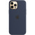 Чохол-накладка (силіконовий) Apple iPhone 12 Pro Max Silicone Case with MagSafe Deep Navy (MHLD3)