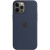 Чохол-накладка (силіконовий) Apple iPhone 12 Pro Max Silicone Case with MagSafe Deep Navy (MHLD3)