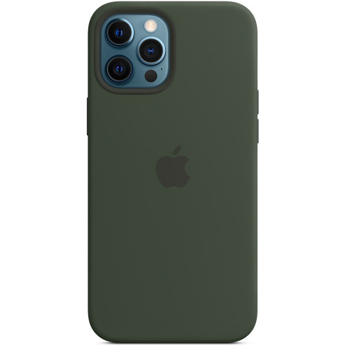 Чехол-накладка (силиконовый) Apple iPhone 12 Pro Max Silicone Case with MagSafe Cyprus Green (MHLC3)