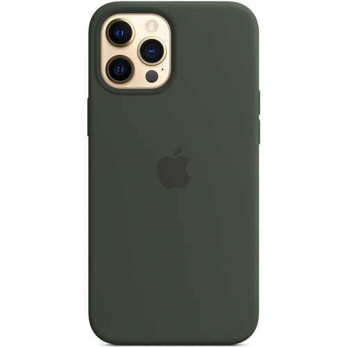 Чехол-накладка (силиконовый) Apple iPhone 12 Pro Max Silicone Case with MagSafe Cyprus Green (MHLC3)