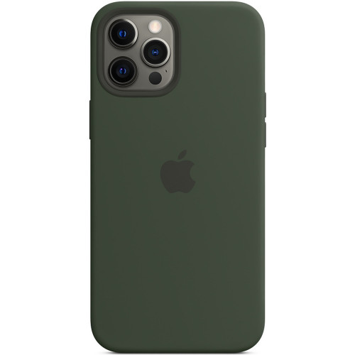 Чехол-накладка (силиконовый) Apple iPhone 12 Pro Max Silicone Case with MagSafe Cyprus Green (MHLC3)