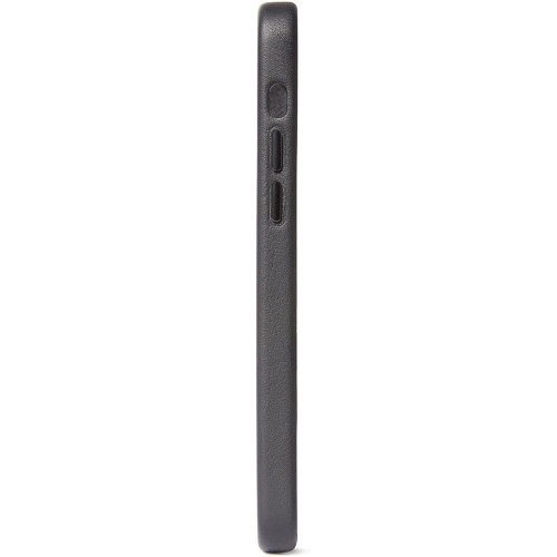 Чехол-накладка (кожаный) Apple iPhone 12/12 Pro Decoded Leather Cover Back (D20IPO61BC2BK)