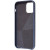 Чехол-накладка (кожаный) Apple iPhone 12/12 Pro Decoded Leather Cover Navy (D20IPO61BC2NY)