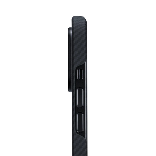 Чехол-накладка (карбоновый) Apple iPhone 12 Pitaka Air Case Black/Grey (KI1201MA)