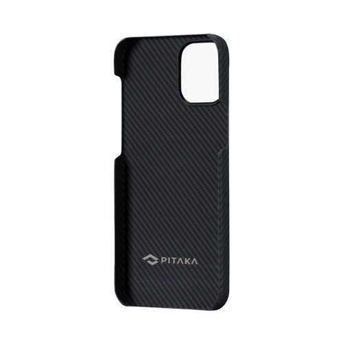 Чохол-накладка (карбоновий) Apple iPhone 12 Pro Max Pitaka Air Case Black/Grey (KI1201PMA)