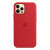 Чехол-накладка (силиконовый) для iPhone 12/12 Pro Silicone Case with MagSafe High Copy RED