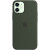 Чохол-накладка (силіконовий) для iPhone 12 mini Silicone Case with MagSafe High Copy Cyprus Green
