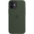 Чохол-накладка (силіконовий) для iPhone 12 mini Silicone Case with MagSafe High Copy Cyprus Green