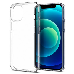 Чохол-накладка (силіконовий) Apple iPhone 12 mini Spigen Liquid Crystal Clear (ACS01740)