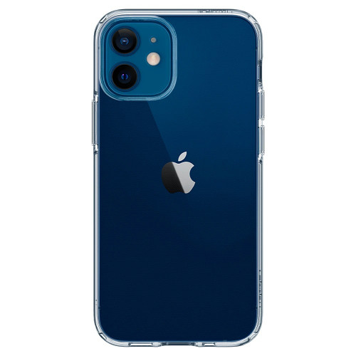 Чехол-накладка (силиконовый) Apple iPhone 12 mini Spigen Liquid Crystal Clear (ACS01740)