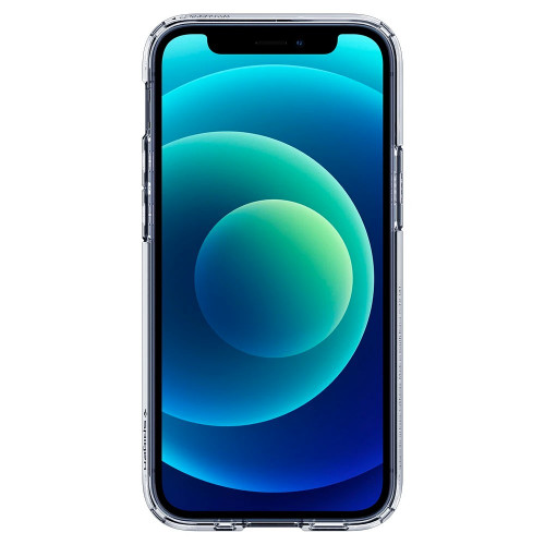 Чехол-накладка (силиконовый) Apple iPhone 12 mini Spigen Ultra Hybrid Crystal Clear (ACS01745)