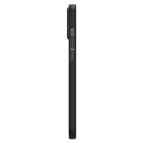 Чехол-накладка (силиконовый) Apple iPhone 12 Pro Max Spigen Thin Fit Black (ACS01612)