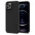 Чехол-накладка (силиконовый) Apple iPhone 12/12 Pro Spigen Thin Fit Black (ACS01696)