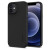 Чехол-накладка (силиконовый) Apple iPhone 12/12 Pro Spigen Thin Fit Black (ACS01696)