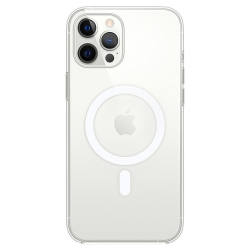 Чехол-накладка (силиконовый) Apple iPhone 12 Pro Max Clear Case with MagSafe (MHLN3)