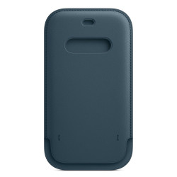 Чохол-карман (шкіряний) Apple iPhone 12/12 Pro Leather Sleeve with MagSafe Baltic Blue (MHYD3)