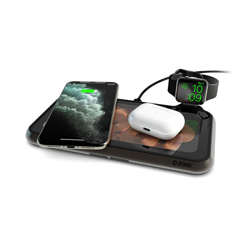 Zens Liberty Glass Wireless Charger Black (ZEDC09G/00)