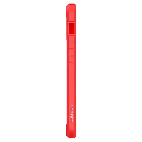 Чехол-накладка (силиконовый) Apple iPhone 12 mini Spigen Ultra Hybrid Red (ACS01747)