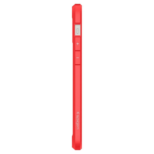 Чехол-накладка (силиконовый) Apple iPhone 12/12 Pro Spigen Ultra Hybrid Red (ACS01704)