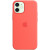 Чехол-накладка (силиконовый) для iPhone 12 mini Silicone Case with MagSafe High Copy Pink Citrus