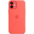 Чехол-накладка (силиконовый) для iPhone 12 mini Silicone Case with MagSafe High Copy Pink Citrus