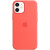 Чехол-накладка (силиконовый) для iPhone 12 mini Silicone Case with MagSafe High Copy Pink Citrus