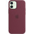 Чехол-накладка (силиконовый) для iPhone 12 mini Silicone Case with MagSafe High Copy Plum