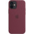 Чехол-накладка (силиконовый) для iPhone 12 mini Silicone Case with MagSafe High Copy Plum