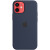 Чехол-накладка (силиконовый) для iPhone 12 mini Silicone Case with MagSafe High Copy Deep Navy
