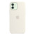 Чехол-накладка (силиконовый) для iPhone 12/12 Pro Silicone Case with MagSafe High Copy White