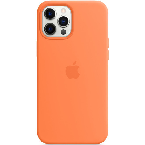 Чехол-накладка (силиконовый) для iPhone 12 Pro Max Silicone Case with MagSafe High Copy Kumquat