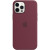 Чохол-накладка (силіконовий) для iPhone 12 Pro Max Silicone Case with MagSafe High Copy Plum
