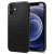 Чехол-накладка (силиконовый) Apple iPhone 12/12 Pro Spigen Liquid Air Matte Black (ACS01701)
