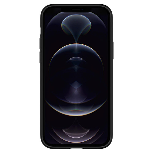 Чехол-накладка (силиконовый) Apple iPhone 12 Pro Max Spigen Core Armor Matte Black (ACS01471)