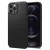Чохол-накладка (силіконовий) Apple iPhone 12 Pro Max Spigen Liquid Air Matte Black (ACS01617)