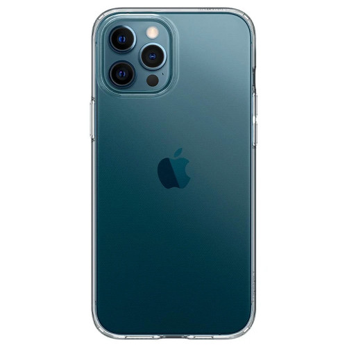 Чехол-накладка (силиконовый) Apple iPhone 12 Pro Max Spigen Liquid Crystal Clear (ACS01613)