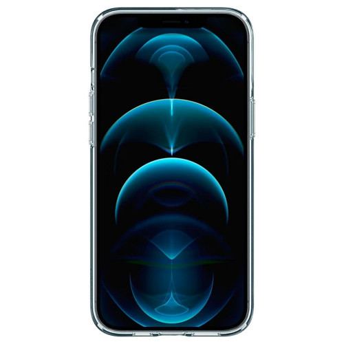 Чехол-накладка (силиконовый) Apple iPhone 12 Pro Max Spigen Liquid Crystal Clear (ACS01613)