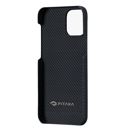 Чехол-накладка (карбоновый) Apple iPhone 12 Pro Pitaka Air Case Black/Grey (KI1201PA)