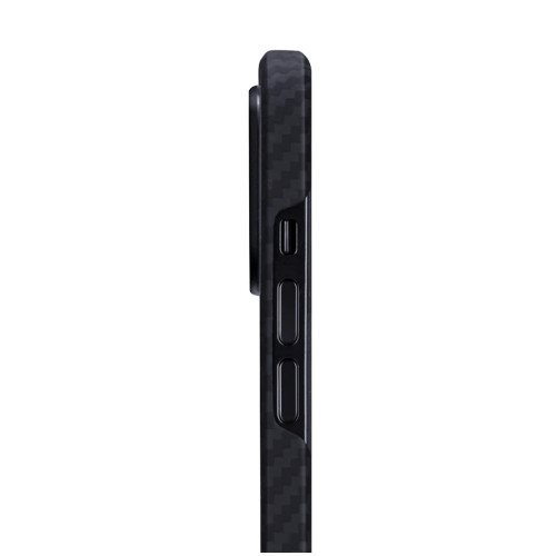 Чехол-накладка (карбоновый) Apple iPhone 12 Pro Pitaka MagEZ Case Twill Black/Grey (KI1201P)