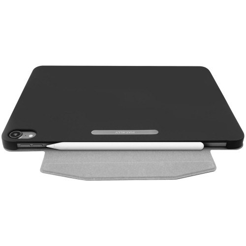 Чехол-книжка (полиуретановый) Apple iPad Air 10.9" 2020 Macally Protective Case and Stand Black (BSTANDA4-B)