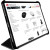 Чехол-книжка (полиуретановый) Apple iPad Air 10.9" 2020 Macally Protective Case and Stand Black (BSTANDA4-B)