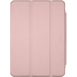 Чохол-книжка (поліуретановий) Apple iPad Air 10.9" 2020 Macally Protective Case and Stand Rose Gold (BSTANDA4-RS)