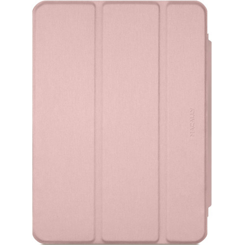 Чехол-книжка (полиуретановый) Apple iPad Air 10.9" 2020 Macally Protective Case and Stand Rose Gold (BSTANDA4-RS)
