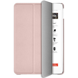 Чохол-книжка (поліуретановий) Apple iPad 10.2" 2019/2020 Macally Smart Folio Rose Gold (BSTAND7-RS)