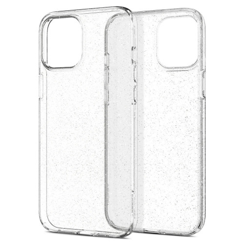 Чехол-накладка (силиконовый) Apple iPhone 12 Pro Max Spigen Liquid Crystal Glitter Crystal Quartz (ACS01614)
