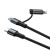 Baseus Yiven Cable 2 in 1 Type-C/Type-C + Lightning Black (CATLYW-01)